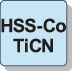 PROMAT Maschinengewindebohrer DIN 371C GG M4x0,7mm HSS-Co TiCN 6HX PROMAT