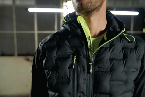 U-POWER Hybrid-Softshelljacke Spock Gr.M Black Carbon U.POWER