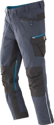 TERRAX Arbeitshose Terrax Workwear Gr.48 anthrazit/petrol TERRAX