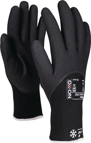 OX-ON Kälteschutzhandschuh Winter Comfort 3302 Gr.8 schwarz EN 388 ,EN420,EN511 PSA II