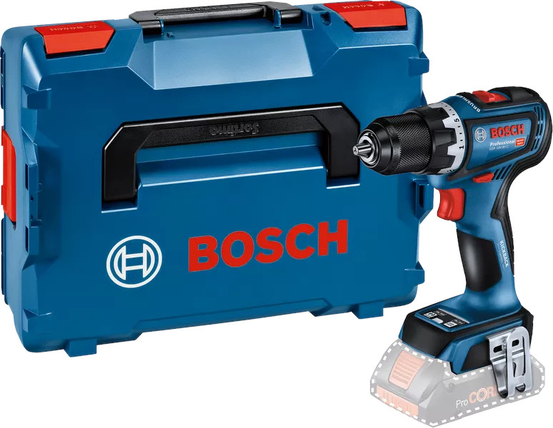 BOSCH Akku-Bohrschrauber GSR 18V-90 C mit L-BOXX