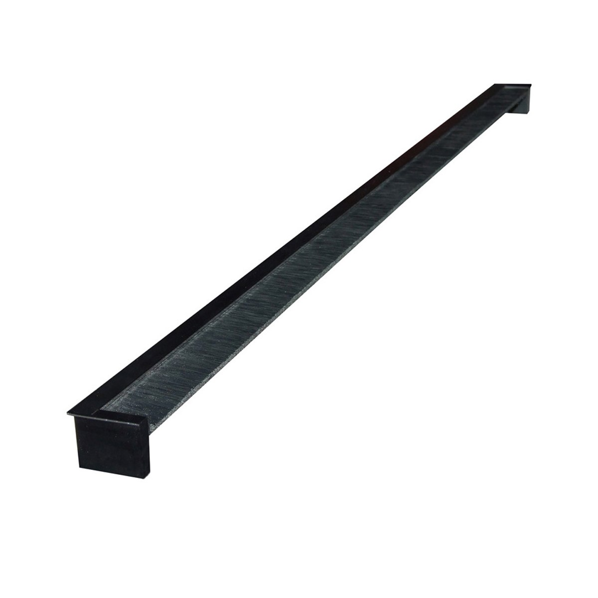 BMB EXIT NCS Kabeldurchlass 34x800x19 mm, Schwarz