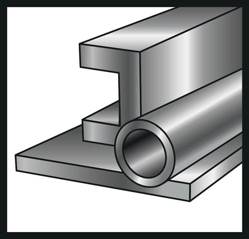 PROMAT Säbelsägeblatt L.200mm B.19mm TPI 18 1,4mm 5 St./Karte