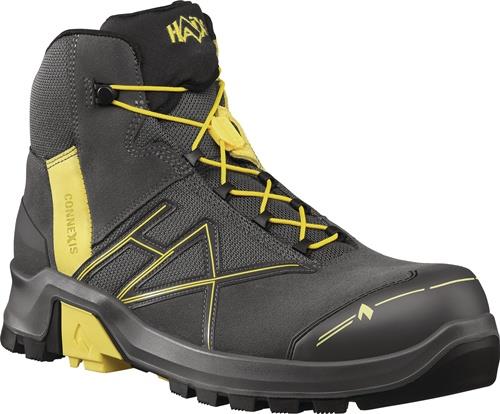 HAIX Sicherheitsstiefel CONNEXIS Safety+ Gr.8 (42) grau/gelb S3 EN ISO 20345:2011