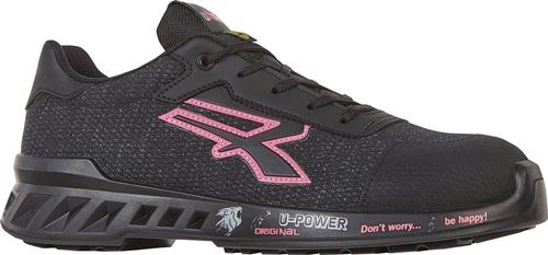 U.POWER Damensicherheitsschuh MICHELLE Gr.41 schwarz/rosa S1P SRC ESD EN20345