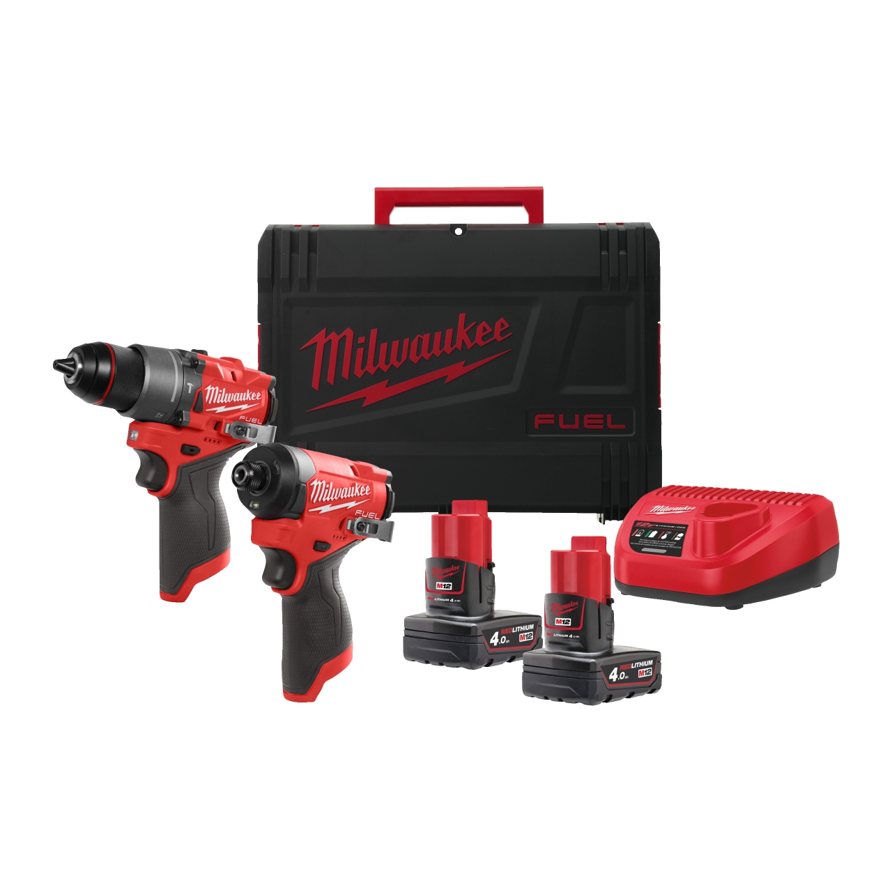 MILWAUKEE M12FPP2A2-402X Akkuwerkzeuge-Set IN2