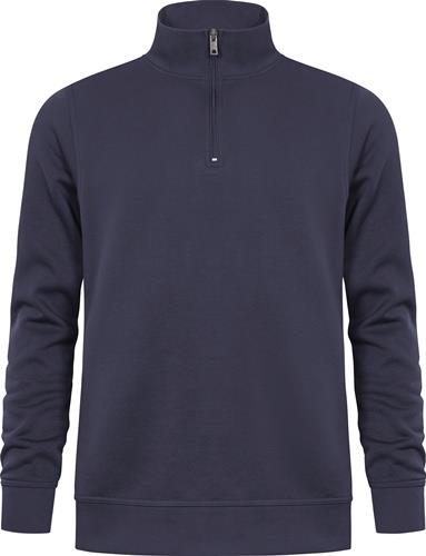 PROMODORO Sweatshirt Troyer Side Pocket Gr.L navy PROMODORO