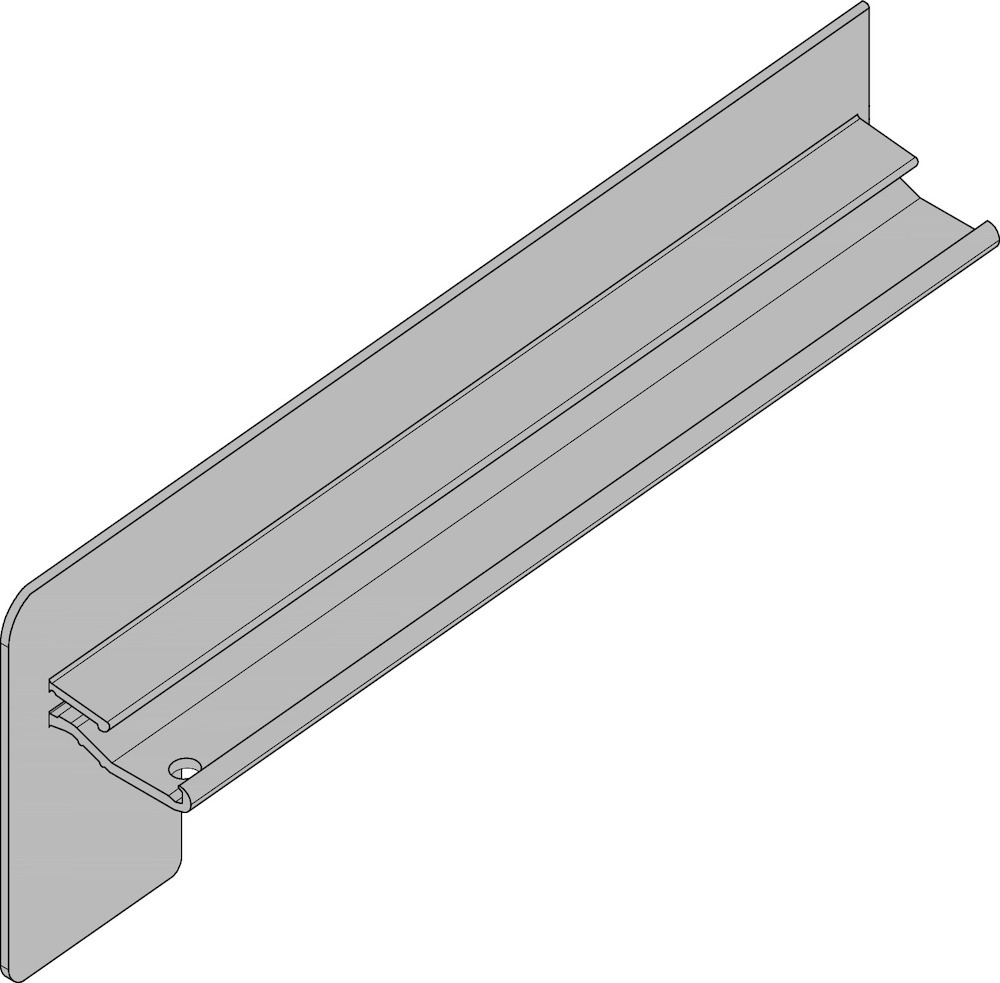 GUTMANN Bordstück B 404 AL, 260 mm, dunkelbraun