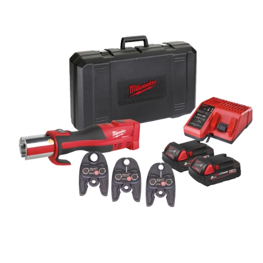 MILWAUKEE M18BLHPT-202C KIT AKKU PRESSWERKZEUG IN2