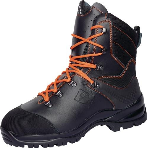 SOLIDUR Forstsicherheitsstiefel KAILASH Gr.45 schw./orange LederS3 HRO CI HI SRC SOLIDUR