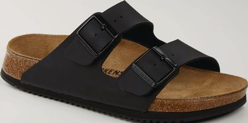 BIRKENSTOCK Sandale Arizona PROF Gr.38 schwarz Birko Flor DIN EN ISO 20347 BIRKENSTOCK