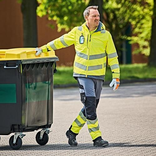 ELYSEE Warnschutzparka ARWID Gr.XL gelb/grau ELYSEE