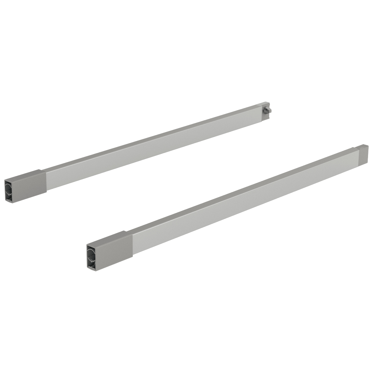 HETTICH Längsreling ArciTech / 350 mm, weiß, rechts, 9121978