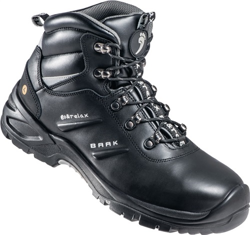 BAAK Sicherheitsstiefel Harrison Gr. 46 N schwarz Leder S3 SRC ESD EN20345