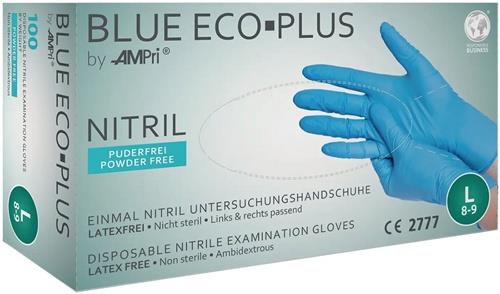 AMPRI Einw.-Handsch.Blue Eco Plus Gr.XL blau Nitril 100 St./Box