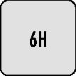 PROMAT Handgewindebohrer DIN 352 Nr.3 M12x1,75mm HSS ISO2 (6H) PROMAT