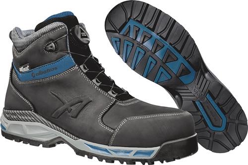 ALBATROS Sicherheitsstiefel TOFANE BLACK QL CTX MID Gr.41 schwarz/blau S3 EN20345