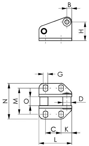 AMF Gegenhalter Nr.6847GNI Gr.5 VA AMF