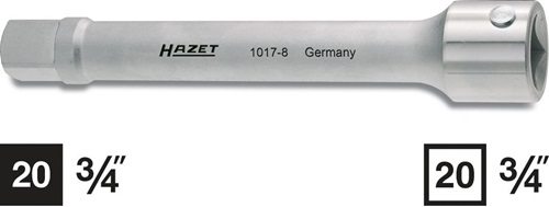 HAZET Verl.1017-8 3/4 Zoll L.200mm HAZET