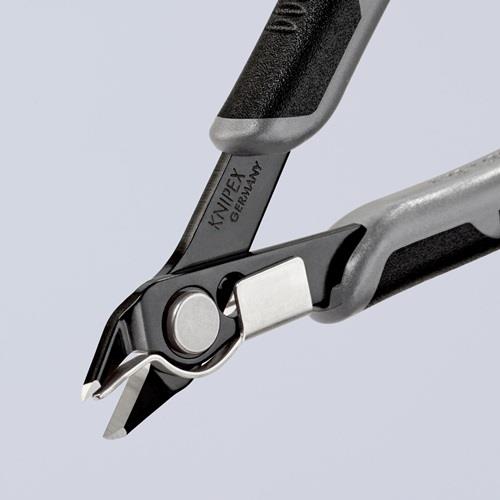 KNIPEX Elektronik-Seitenschneider Super-Knips® L.125mm Form 7 Facette nein brün.KNIPEX