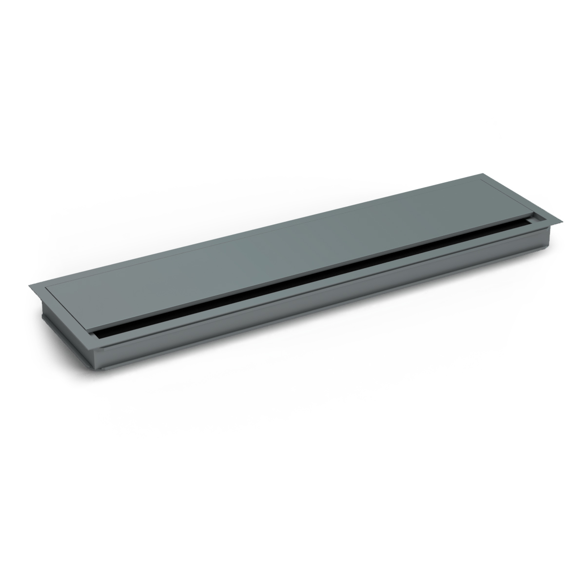 BMB EXIT G14S Kabeldurchlass 120x450x25 mm, alu/Titanium