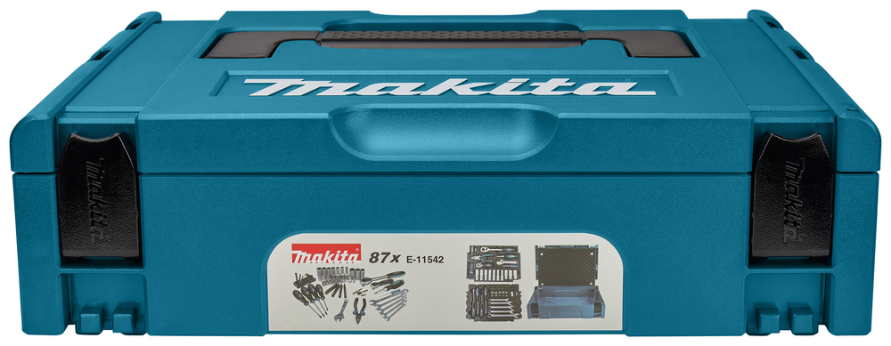 Makita Werkzeug-Set 87-tlg. im MAKPAC Gr.1, E-11542