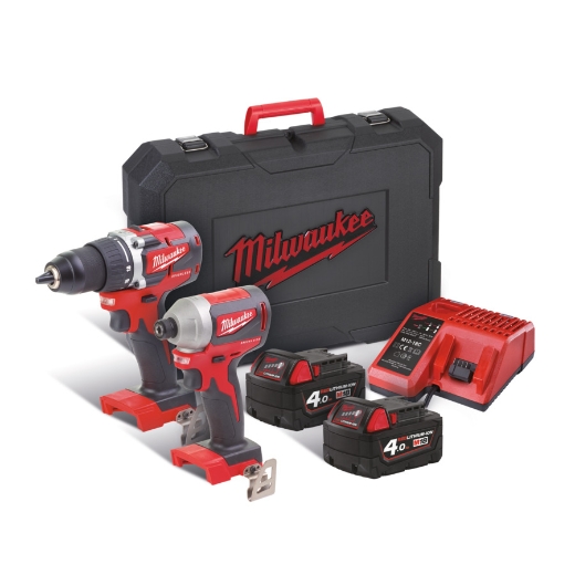 MILWAUKEE M18CBLPP2B-402C SET POWERPACK IN2