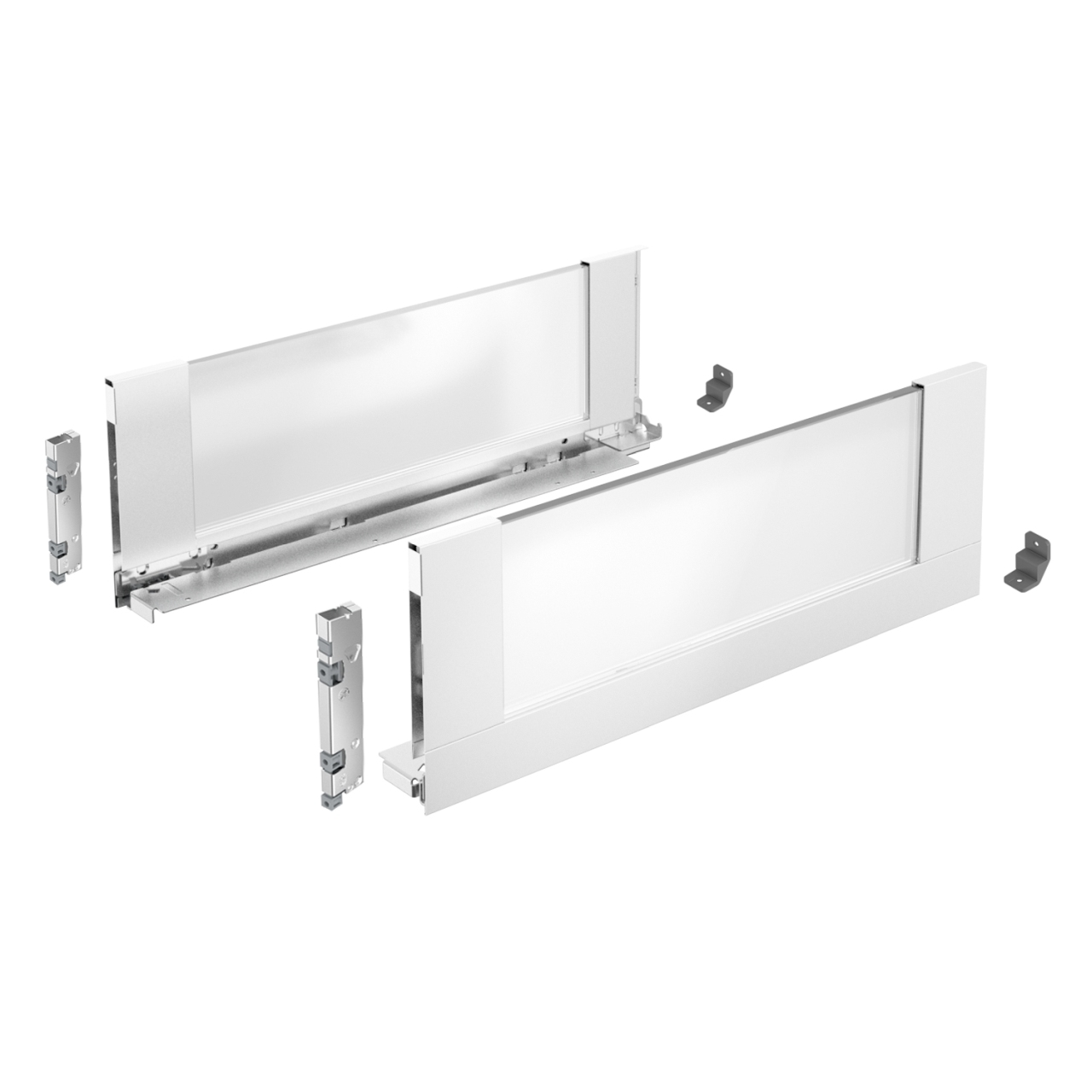 HETTICH AvanTech YOU Inlayzarge, 500 mm, weiß, links und rechts, 9257183