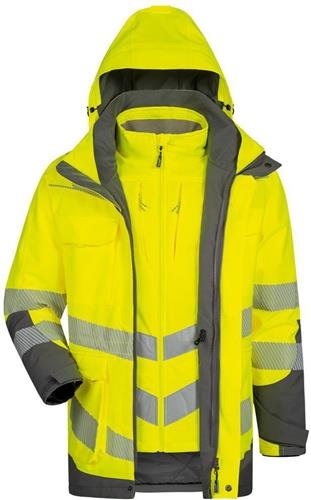 ELYSEE Warnschutzparka ARWID Gr.XL gelb/grau ELYSEE