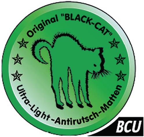 WADO Antirutschmatte BLACK-CAT-Ultralight L10m B0,8m D1,3mm 1 Rl.WADO