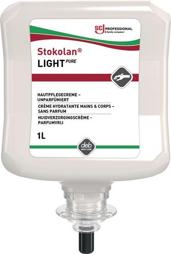 SC JOHNSON PROFESSIONAL Hautpflegecreme Stokolan® Light PURE 1l duft-/farbstofffrei Kartusche