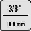 HAZET Einsteck-Hebelumschaltknarre 1/2 Zoll 14x18mm HAZET