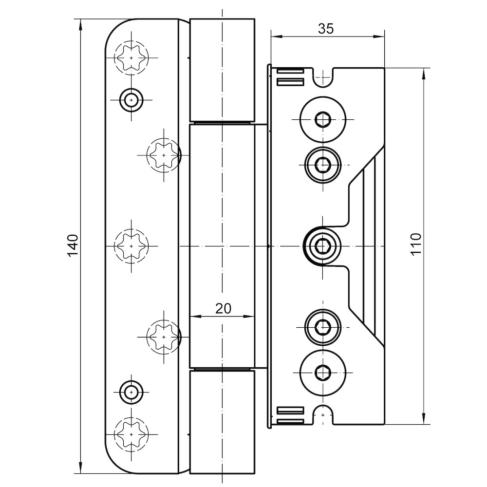 SIMONSWERK Einfräsband BAKA® Protect 4020 3D MSTS