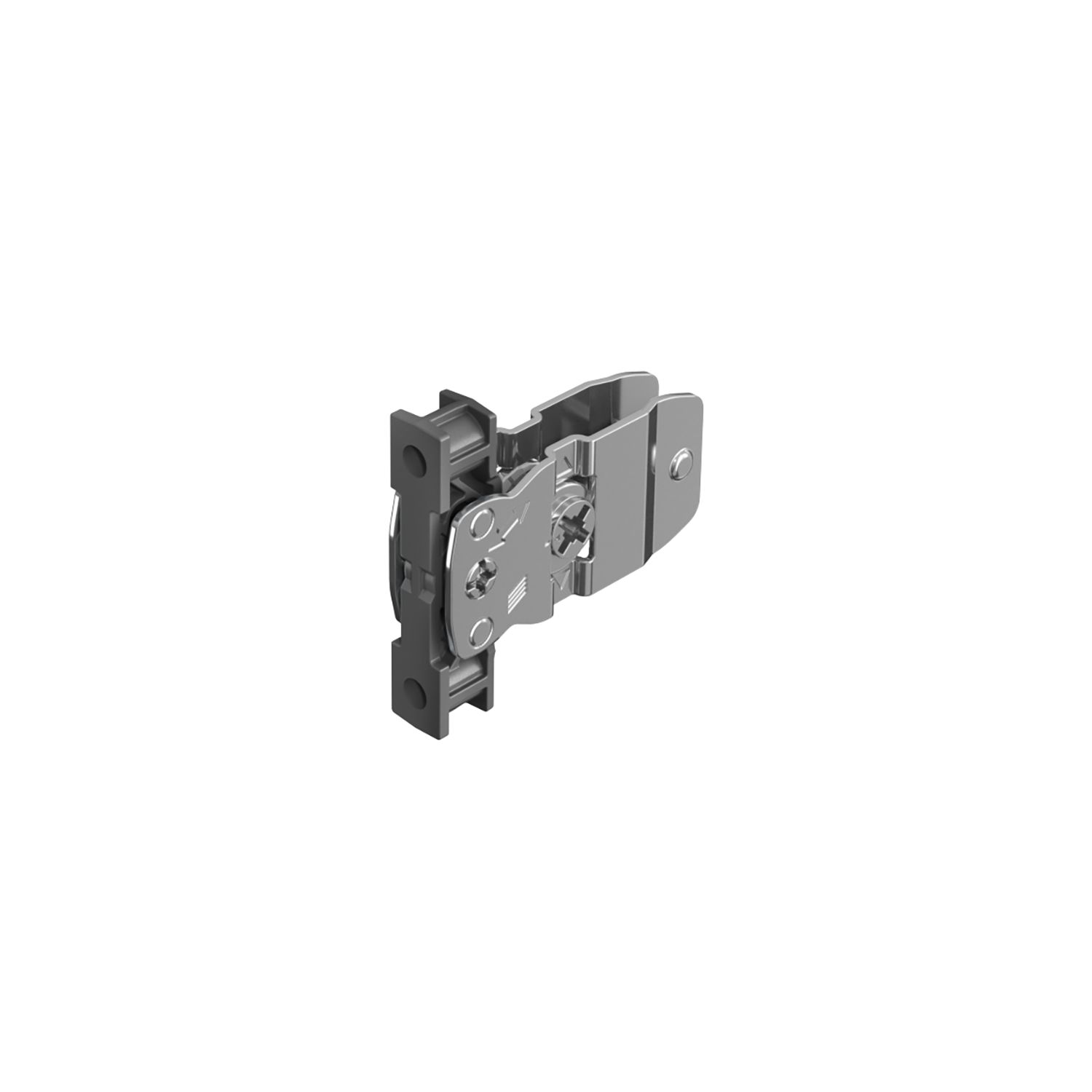 HETTICH AvanTech YOU Frontbefestigung für Zarge, Höhe 101 mm, zum Anschrauben, 9255835