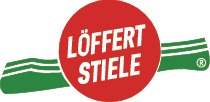 LÖFFERT Besenstiel L.1200mm D.24mm unlackiert,m.Einstielkonus Espe LÖFFERT