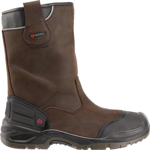 BAAK Sicherheitsschlupfstiefel Hercules Gr.42 braun S3 SRC WR EN20345 Leder BAAK