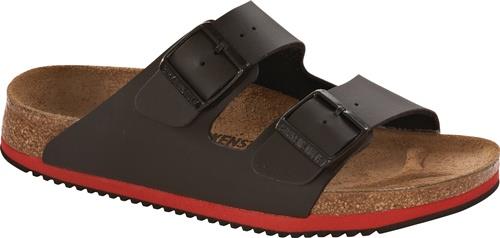 BIRKENSTOCK Sandale Arizona Super Grip Gr.40 schwarz Birko Flor DIN EN ISO 20347 BIRKENSTOCK