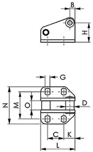 AMF Gegenhalter Nr.6847G Gr.3 verz.AMF