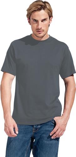 PROMODORO Mens Premium T-Shirt Gr.M steel grey PROMODORO