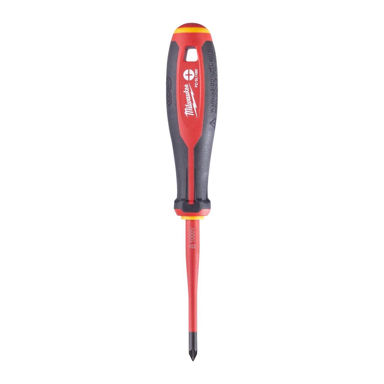 Tri-Lobe VDE Screwdriver PZ/ SL1 X80