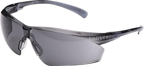 UNIVET Schutzbrille 505U EN 166,EN 170 Bügel grau,Scheibe getönt PC UNIVET