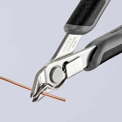 KNIPEX Elektronik-Seitenschneider Super-Knips® L.125mm Form 1 Facette nein pol.KNIPEX