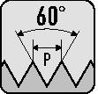 PROMAT Handgewindebohrersatz DIN 2181 M12x1,5mm HSS ISO2 (6H) 2tlg.PROMAT