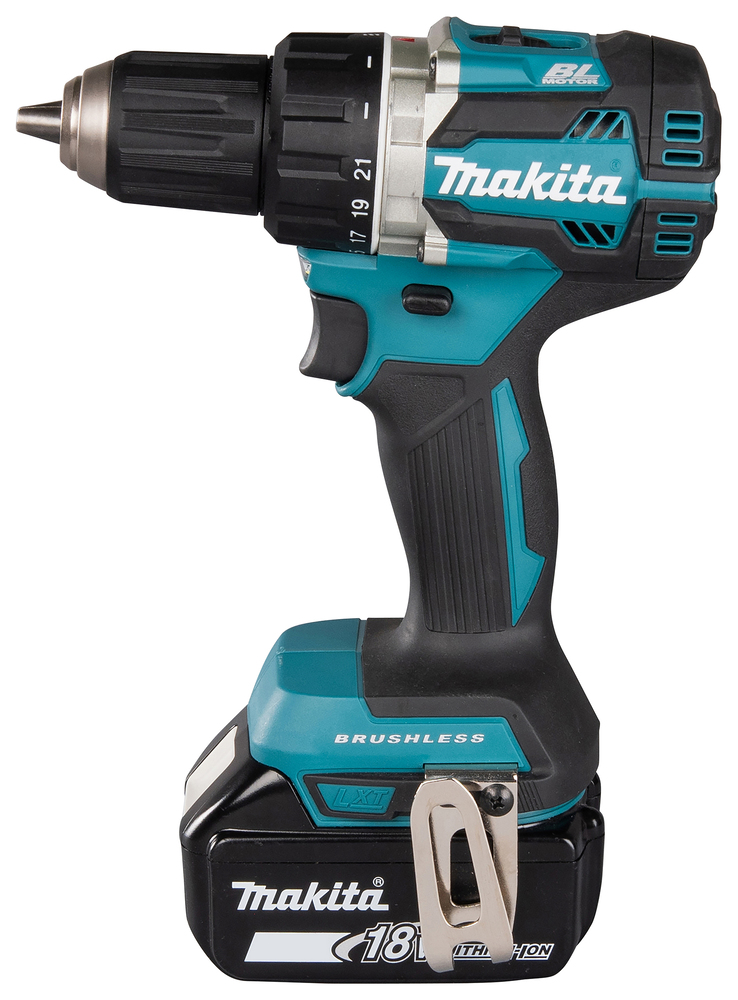 Makita Akku-Bohrschrauber 18V / 3x 5,0 Ah Akkus und Ladegerät DDF484RT3J