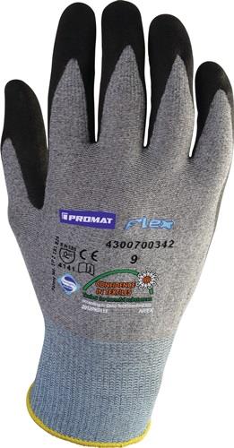 Handschuhe FlexN Gr.11 grau/schwarz EN 388 PSA II PROMAT