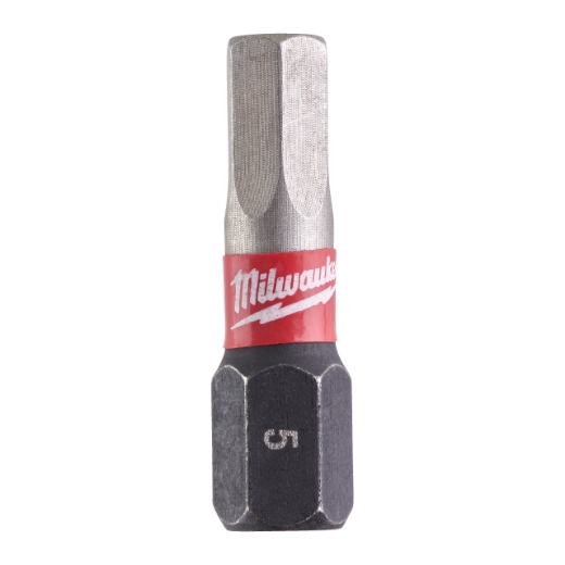 MILWAUKEE BIT HEX5 25MM SHOCKWAVE (2)