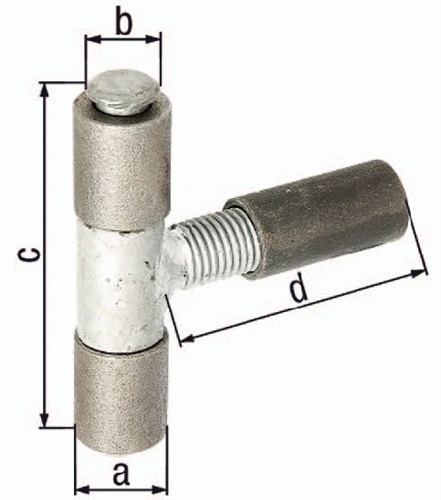 GAH Anschweißband 32x20x95x95mm STA roh GAH