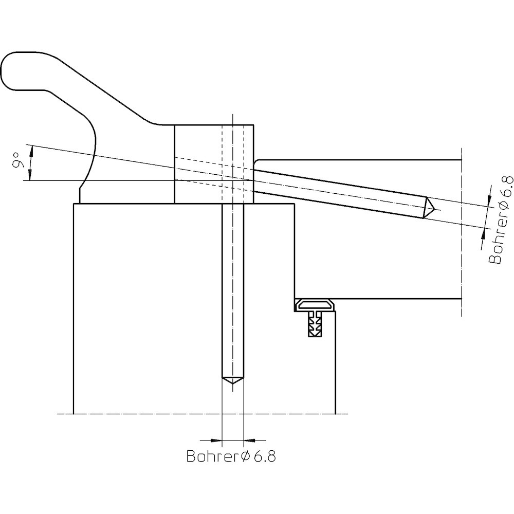 SIMONSWERK Bohrlehre BAKA® C 1-13 ZK G13