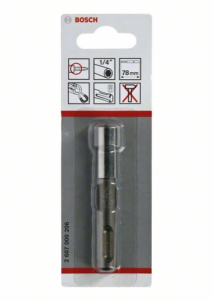 BOSCH Universalhalter, mit SDS plus-Aufnahmeschaft, 1/4 Zoll, 78 mm, 11 mm
