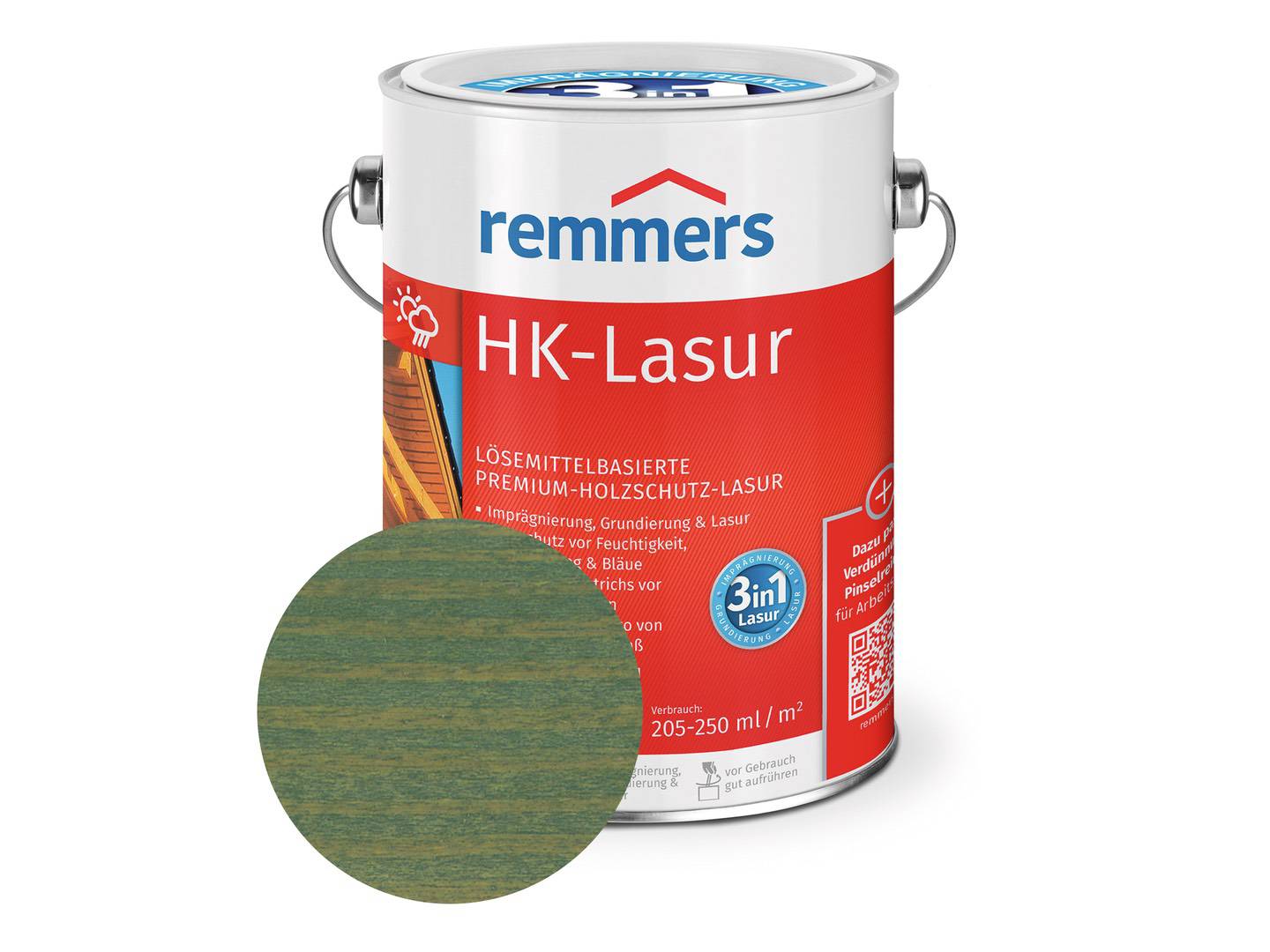 REMMERS HK-Lasur salzgrün (RC-965) 0,75 l